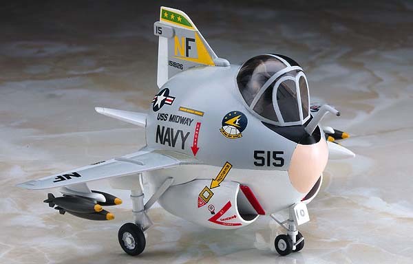 A-6 Intruder, Hasegawa, Model Kit, 4967834601307